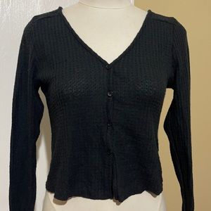 NWT black long sleeve